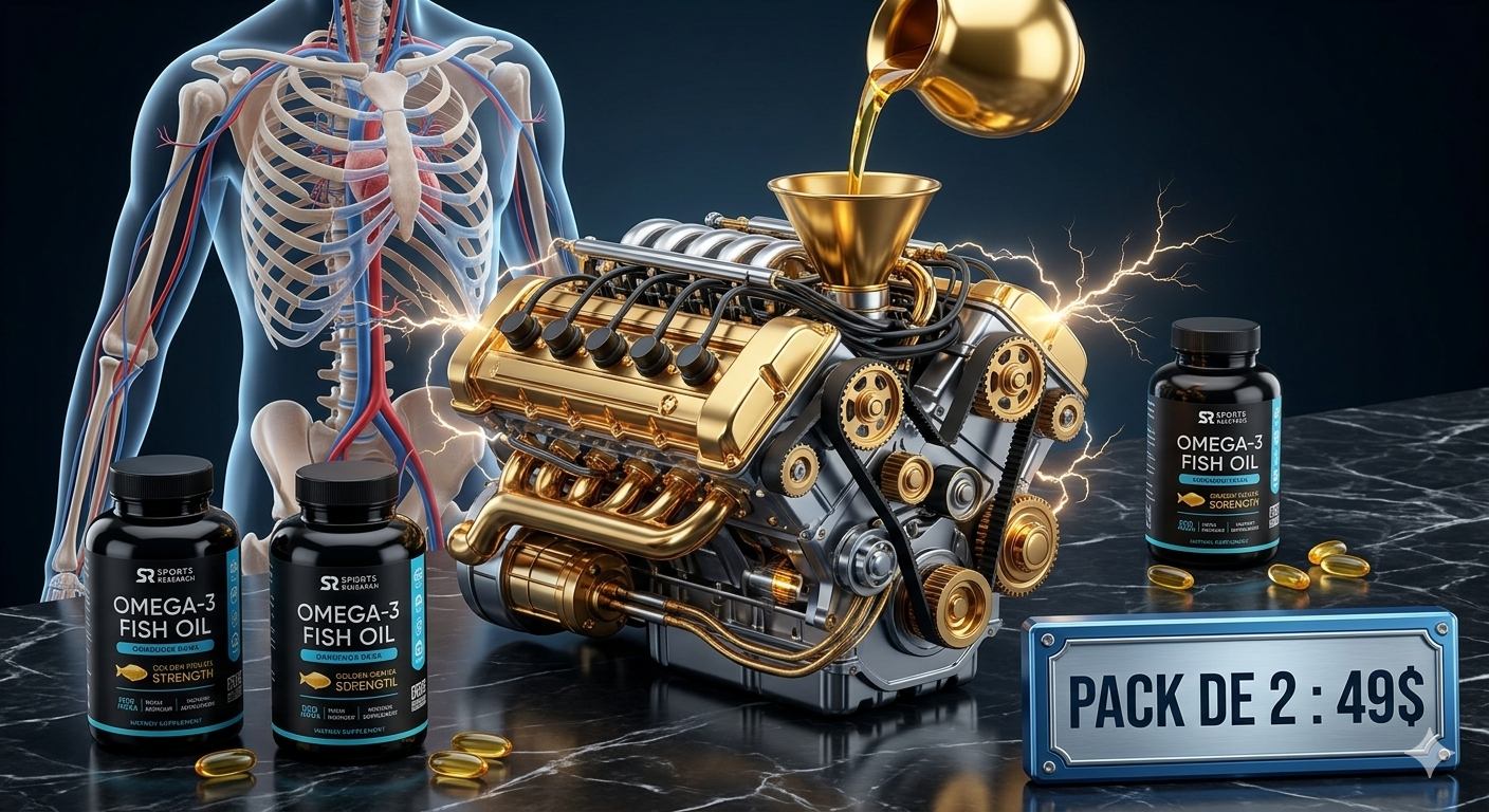 Omega-3 Élite™ - Pack Double Force (2 Flacons à 49$)