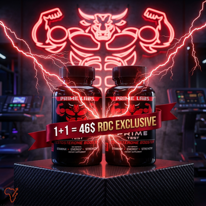 Prime Testo-Boost™ - Pack Force Extrême (2 Sachets pour 46$