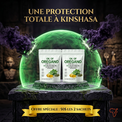 Bio-Défense™ : Cure Complète Huile d'Origan & Nigelle (Pack 1+1)