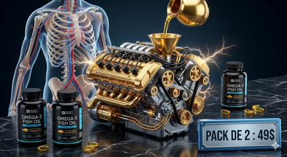 Omega-3 Élite™ - Pack Double Force (2 Flacons à 49$)