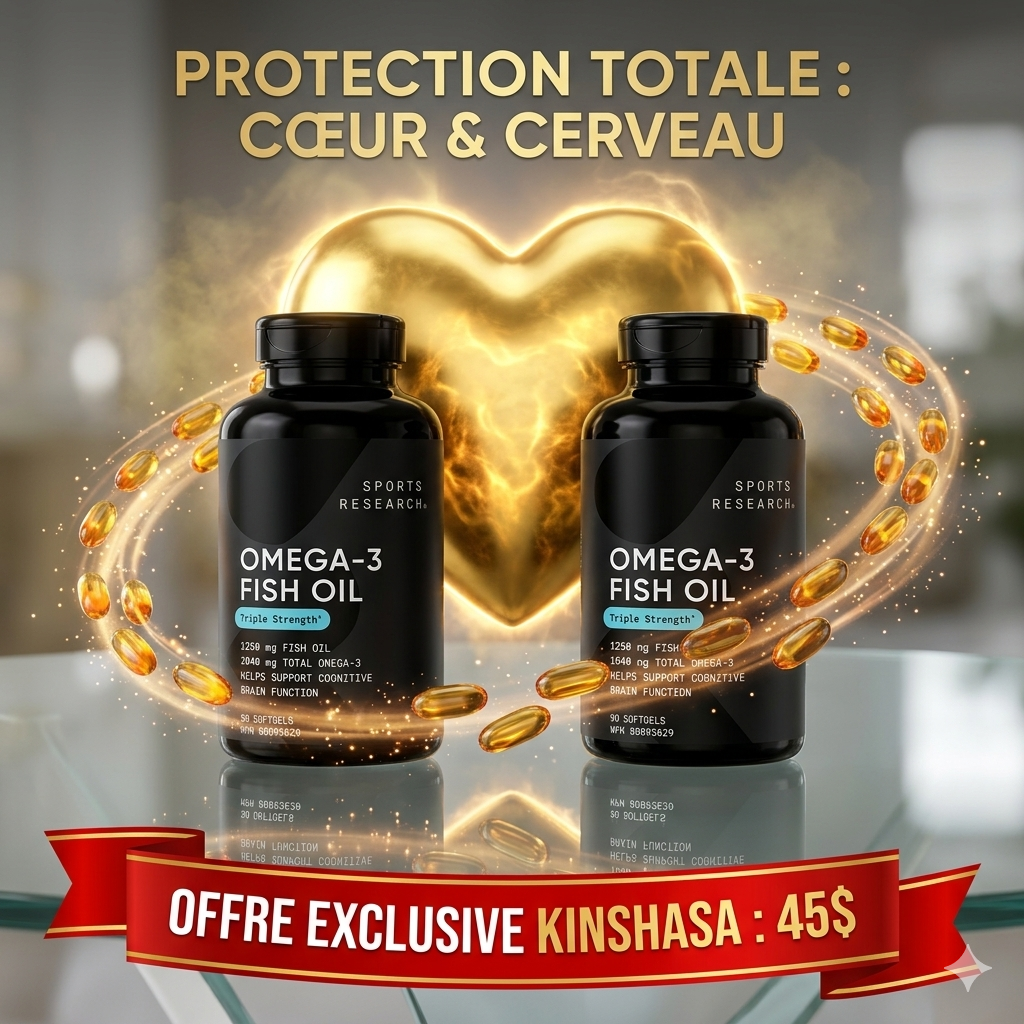 Omega-3 Élite™ - Pack Double Force (2 Flacons à 45$)