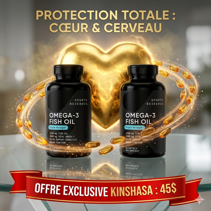 Omega-3 Élite™ - Pack Double Force (2 Flacons à 45$)