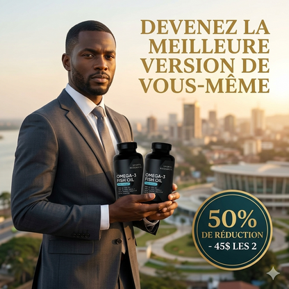 Omega-3 Élite™ - Pack Double Force (2 Flacons à 45$)