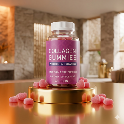 Cure Beauté & Minceur 3-en-1 : Collagen Gummies (Peau, Cheveux, Ongles)