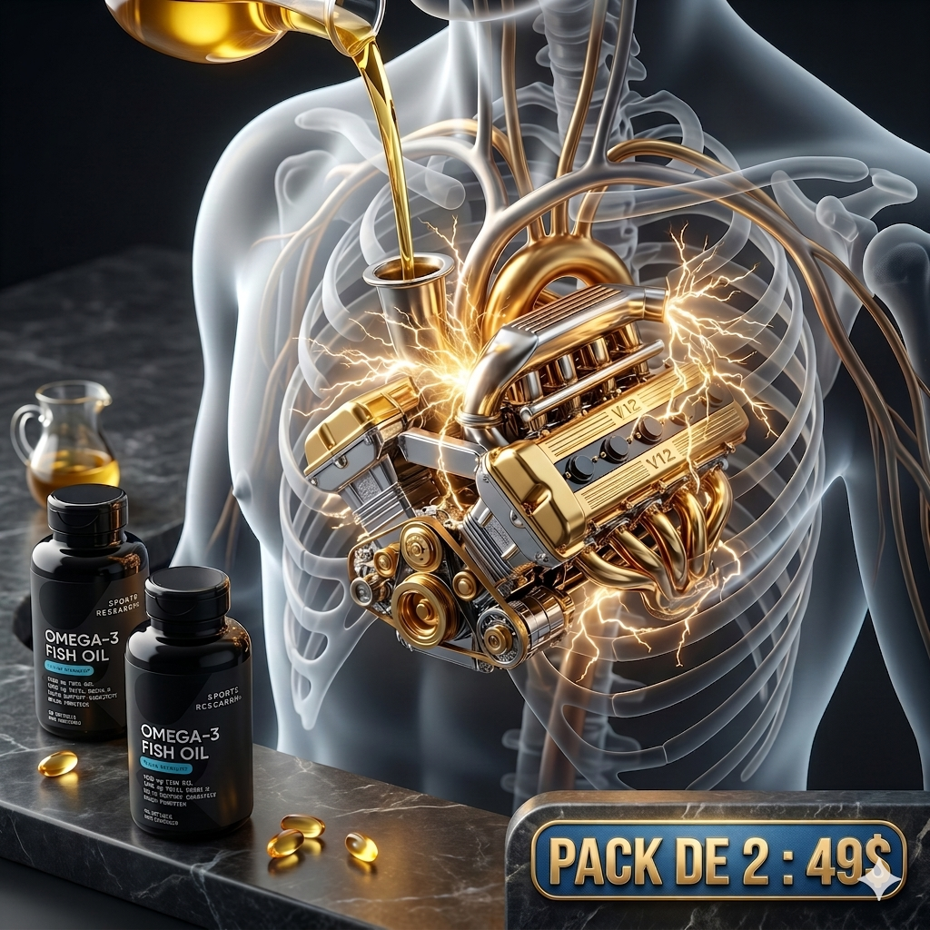 Omega-3 Élite™ - Pack Double Force (2 Flacons à 49$)