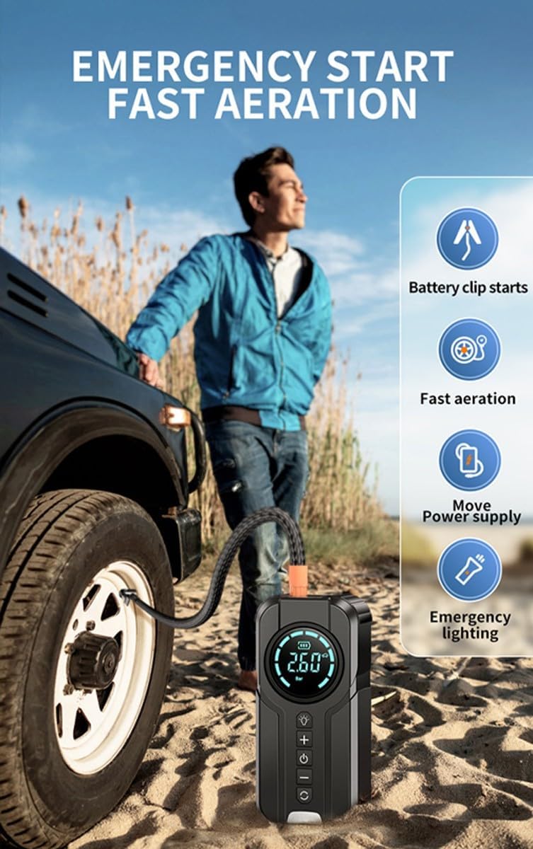 BoostAir Démarreur Compresseur Portable Pro