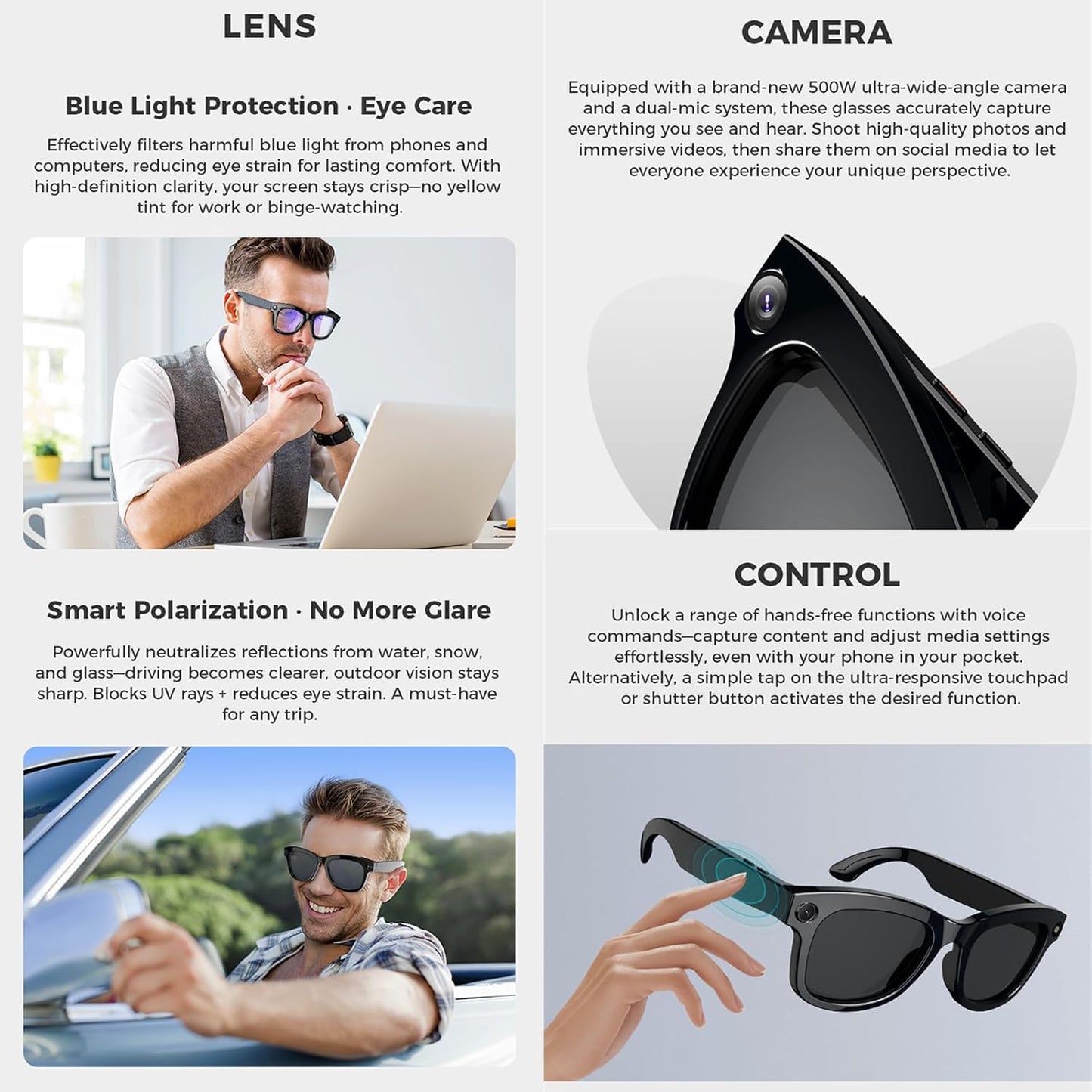 Lunettes Connectées Intelligentes