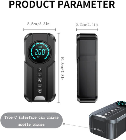 BoostAir Démarreur Compresseur Portable Pro