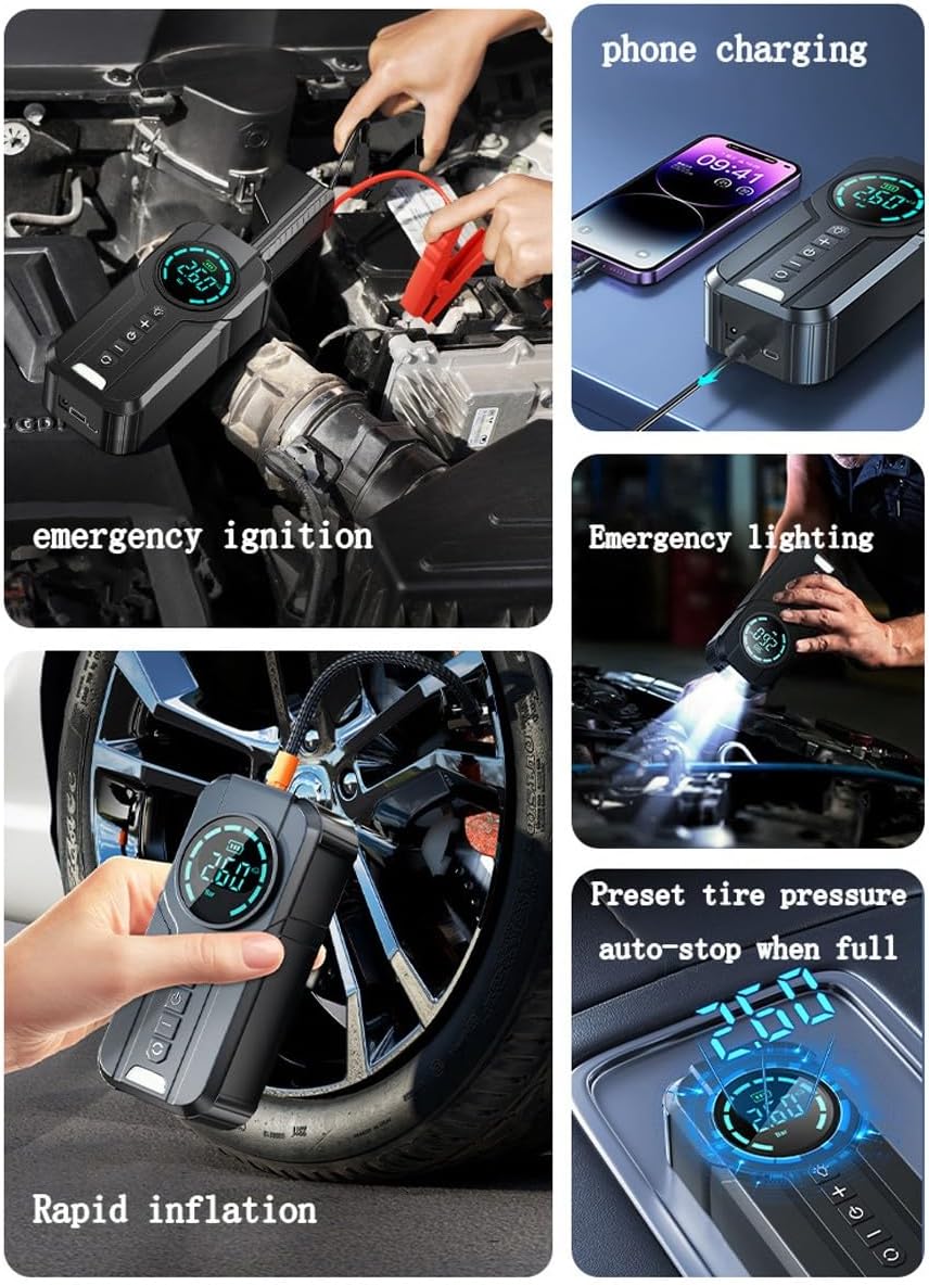 BoostAir Démarreur Compresseur Portable Pro