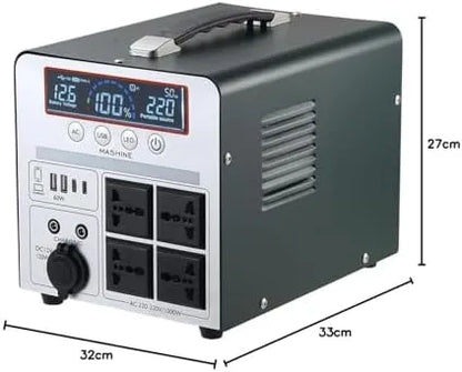Centrale Électrique Portable 600W / 504Wh – Votre Solution Anti-Coupure à Conakry 🇬🇳