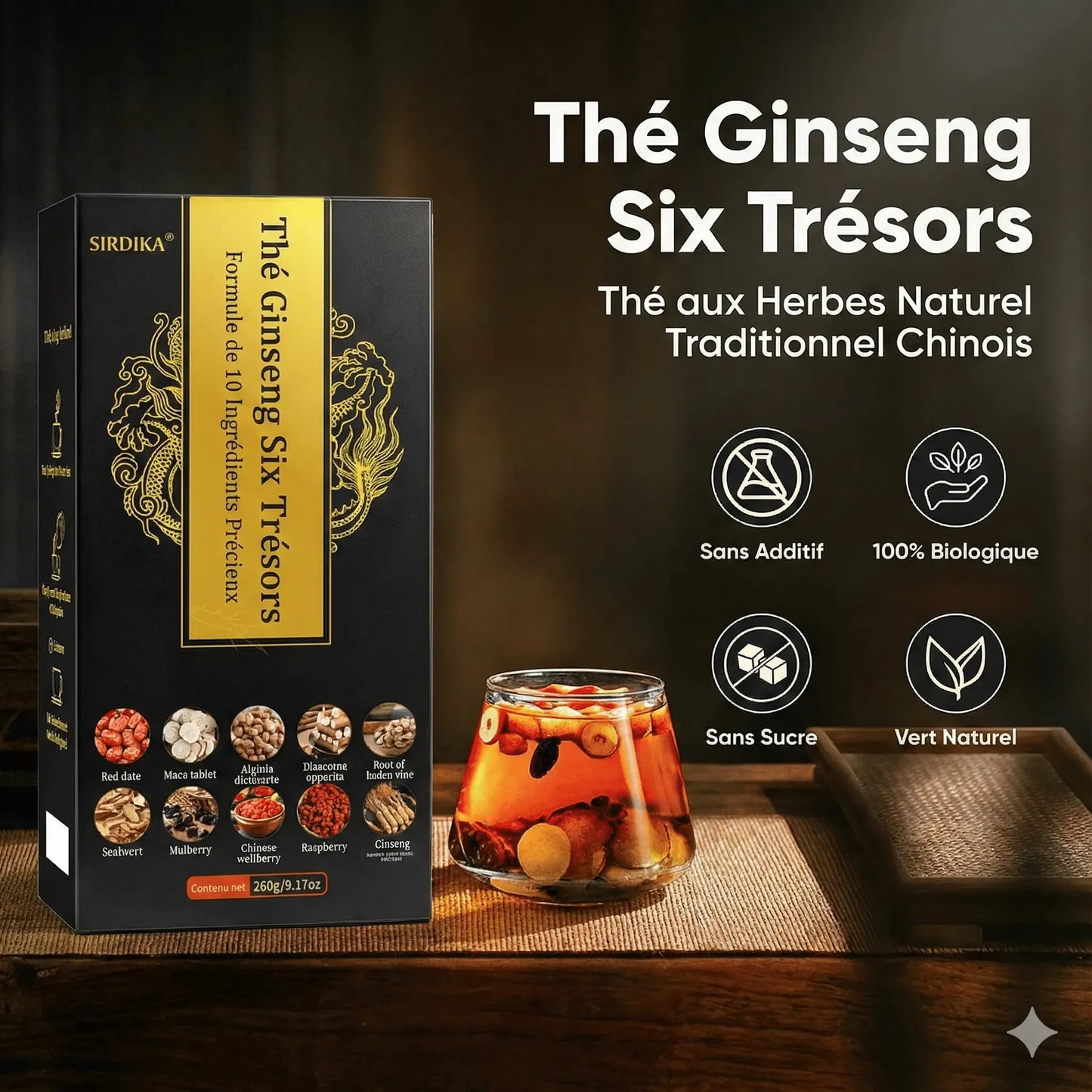 Ginseng Ten Treasure : L’Élixir Alpha de Puissance 🦁