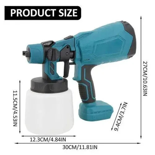 Pistolet à Peinture Professionnel Sans Fil - Pack Complet